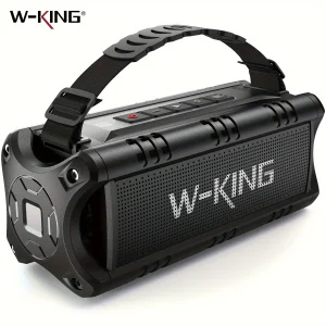 W-KING 30W Waterproof Portable Bluetooth Speaker for Outdoor Use