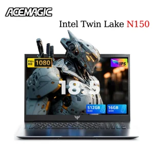 ACEMAGIC 18.5" Windows 11 Pro Laptop with Intel Quad-Core
